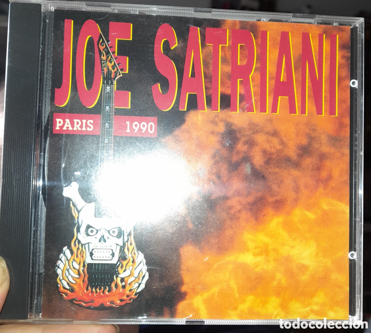 CDs de m&uacute;sica: JOE SATRIANI. PARIS 1990. CD ROCK