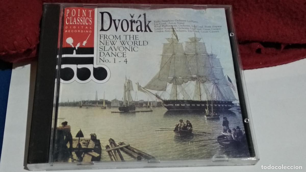 CDs de m&uacute;sica: Dvor&aacute;k - From The New World - SLAVONIC DANCE N&ordm; 1-4 - CD POINT CLASSICS 1992