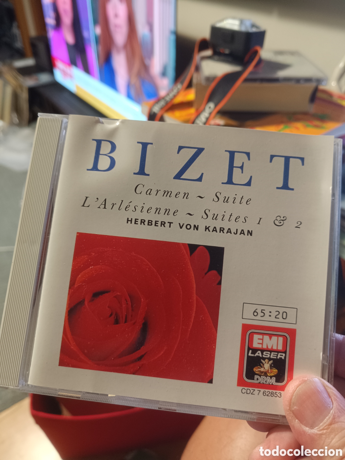 CDs de m&uacute;sica: Bizet, Herbert von Karajan &ndash; Carmen Suite / L'Arlesienne Suite Nos. 1 & 2