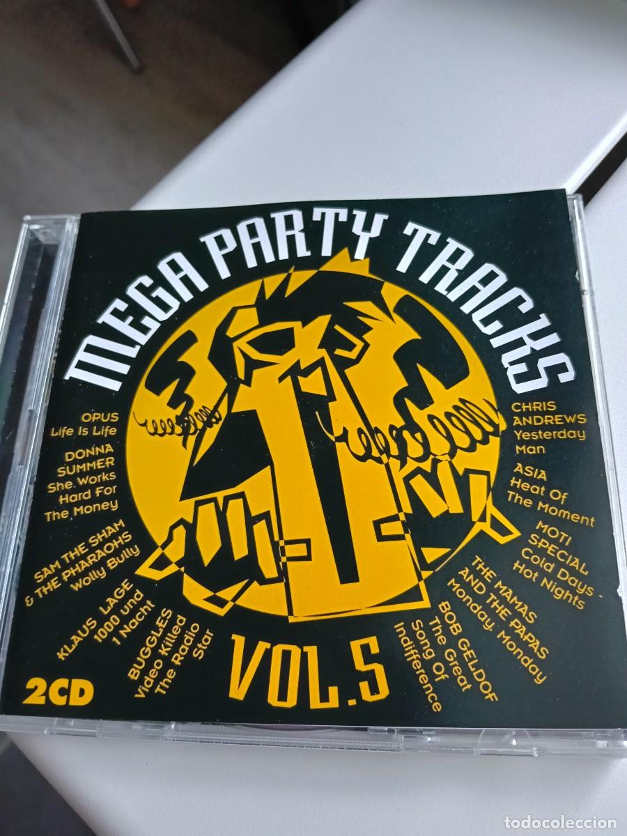 CDs de m&uacute;sica: RAR 2 CD'S. MEGA PARTY TRACKS. VOL.5. SECRET SERVICE, BONEY M.