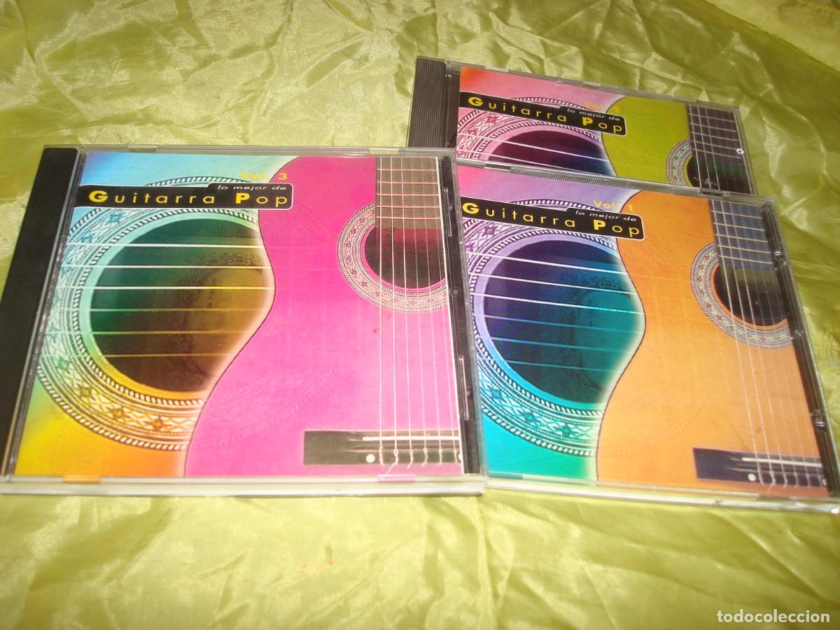 CDs de m&uacute;sica: LO MEJOR DE GUITARRA POP. HIJO DE LA LUNA, SABOR, SABOR...3 CD&acute;S