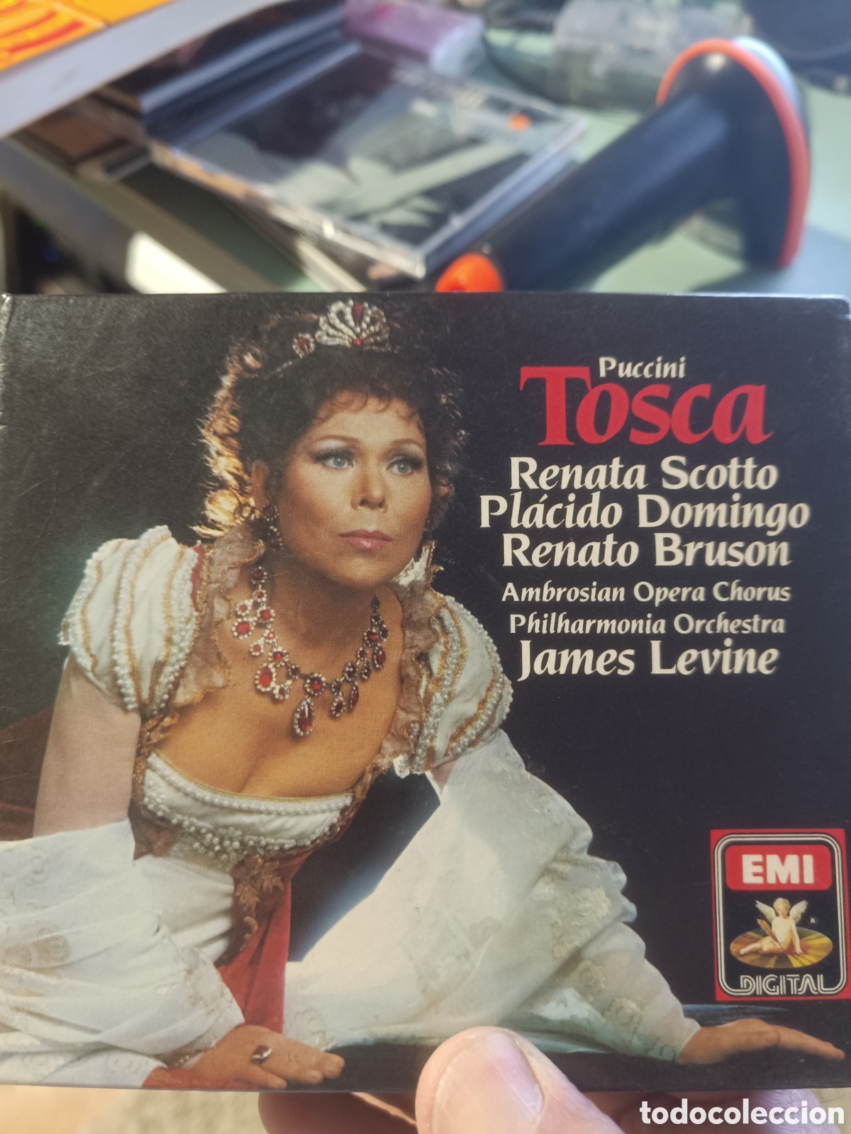 CDs de m&uacute;sica: Puccini &ndash; Renata Scotto, Pl&aacute;cido Domingo - Tosca (2xCDs)