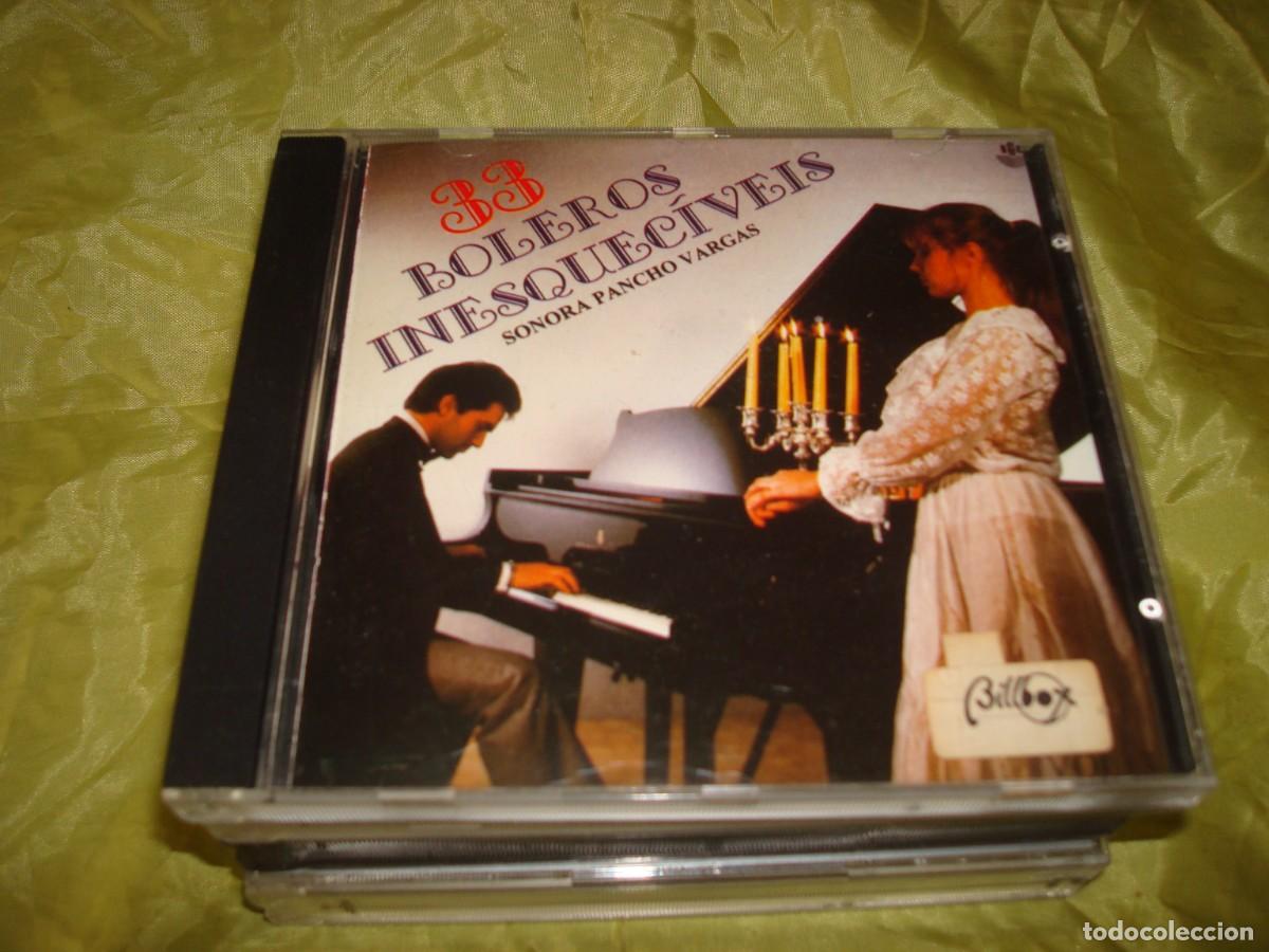 CDs de m&uacute;sica: 33 BOLEROS INESQUECIVEIS. SONORA PANCHO VARGAS. EDC. BRASIL. CD. IMPECABLE