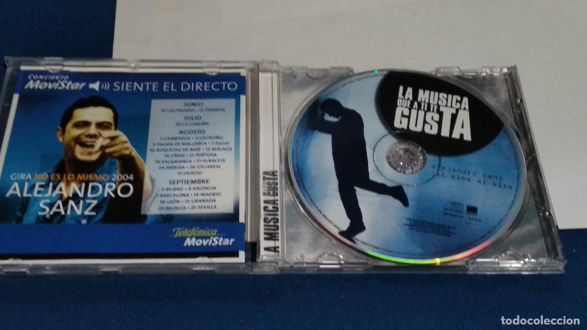 CDs de m&uacute;sica: ALEJANDRO SANZ El alma al aire CD ALBUM COLECCION LA MUSICA QUE A TI TE GUSTA 2004 - WEA 10 TEMAS