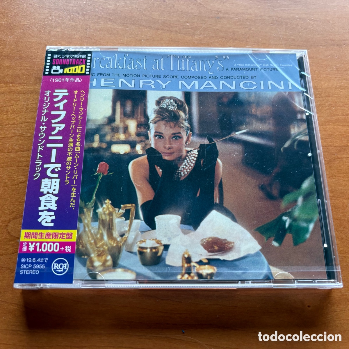 CDs de m&uacute;sica: CD Breakfast at Tiffany&rsquo;s Henry Mancini Japan Edition (Descuento por Lote)