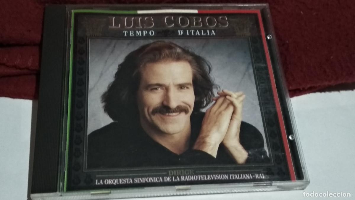CDs de m&uacute;sica: LUIS COBOS Tempo D&acute;Italia CD ALBUM 1987 CBS AUSTRIA CONTIENE 7 TEMAS ORQUESTA SINFONICA ITALIAN