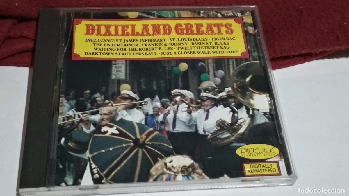 CDs de m&uacute;sica: CD - DIXIELAND GREATS - 20 &Eacute;XITOS Nueva Orleans BARRIO FRANCES - 1987 PICKWICK USA NUEVO