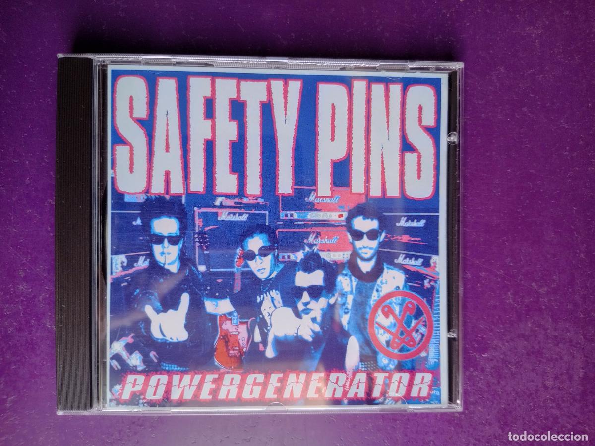 CDs de m&uacute;sica: Safety Pins &ndash; Powergenerator - CD MUNSTER 1999 - PUNK ROCK, SIN USO