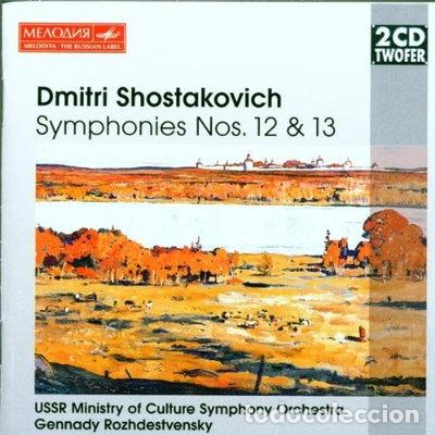 CDs de m&uacute;sica: Shostakovich: Symphonies Nos. 12 & 13- 0743216346028