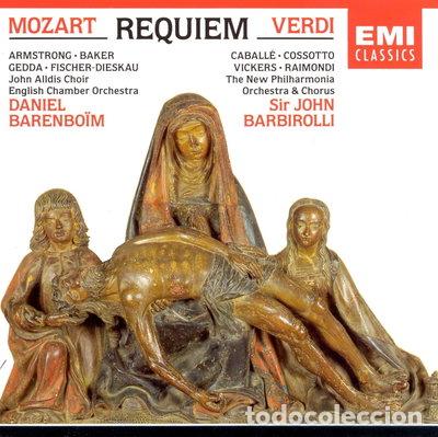 CDs de m&uacute;sica: Mozart & Verdi: Requiem- 0077776289229