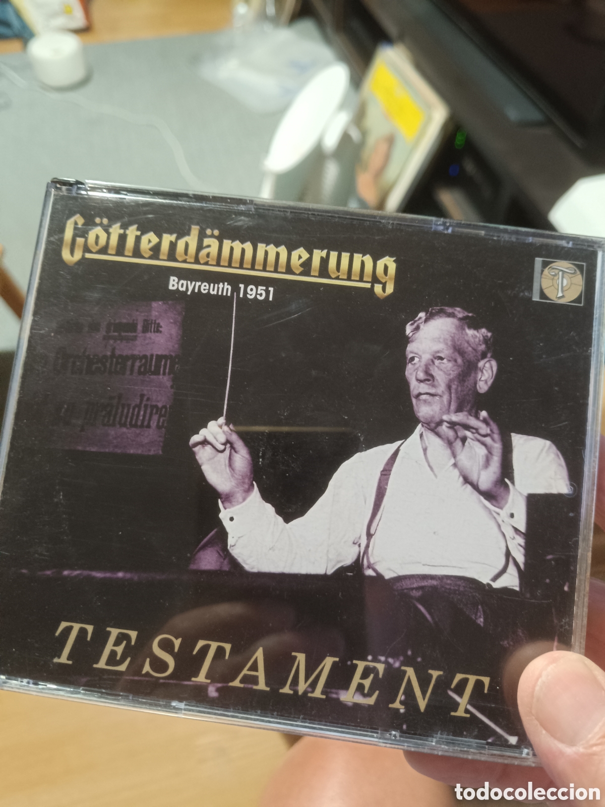 CDs de m&uacute;sica: Richard Wagner, Hans Knappertsbusch &ndash; G&ouml;tterd&auml;mmerung (Bayreuth Festival 1951) (4xCDs)