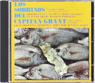 CDs de m&uacute;sica: Los sobrinos del Capit&aacute;n Grant- 0035627512322