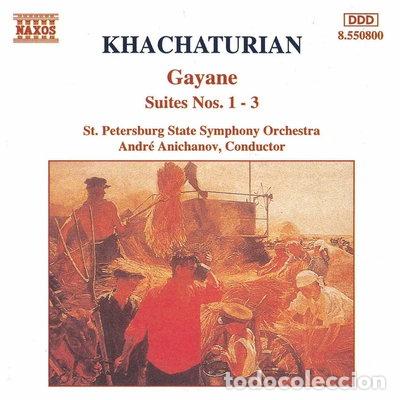 CDs de m&uacute;sica: Gayaneh Suites Nos 1-3- 0730099580021