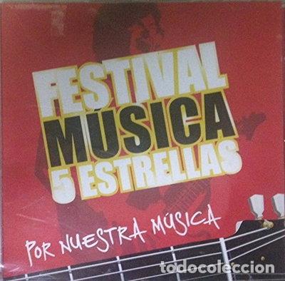 CDs de m&uacute;sica: Festival M&uacute;sica 5 Estrellas: Por Nuestra M&uacute;sica- 8436023330800