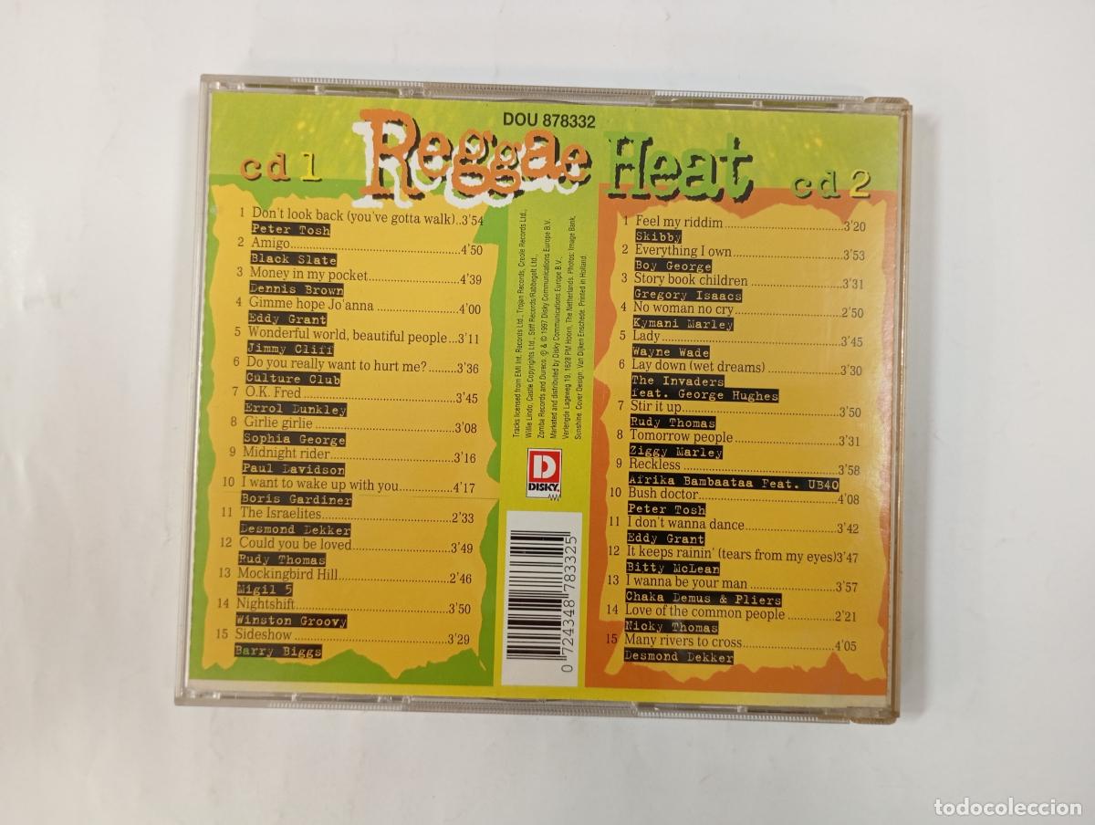 CDs de m&uacute;sica: REGGAE HEAT. DOBLE. CD. TDKV147 - Foto 2