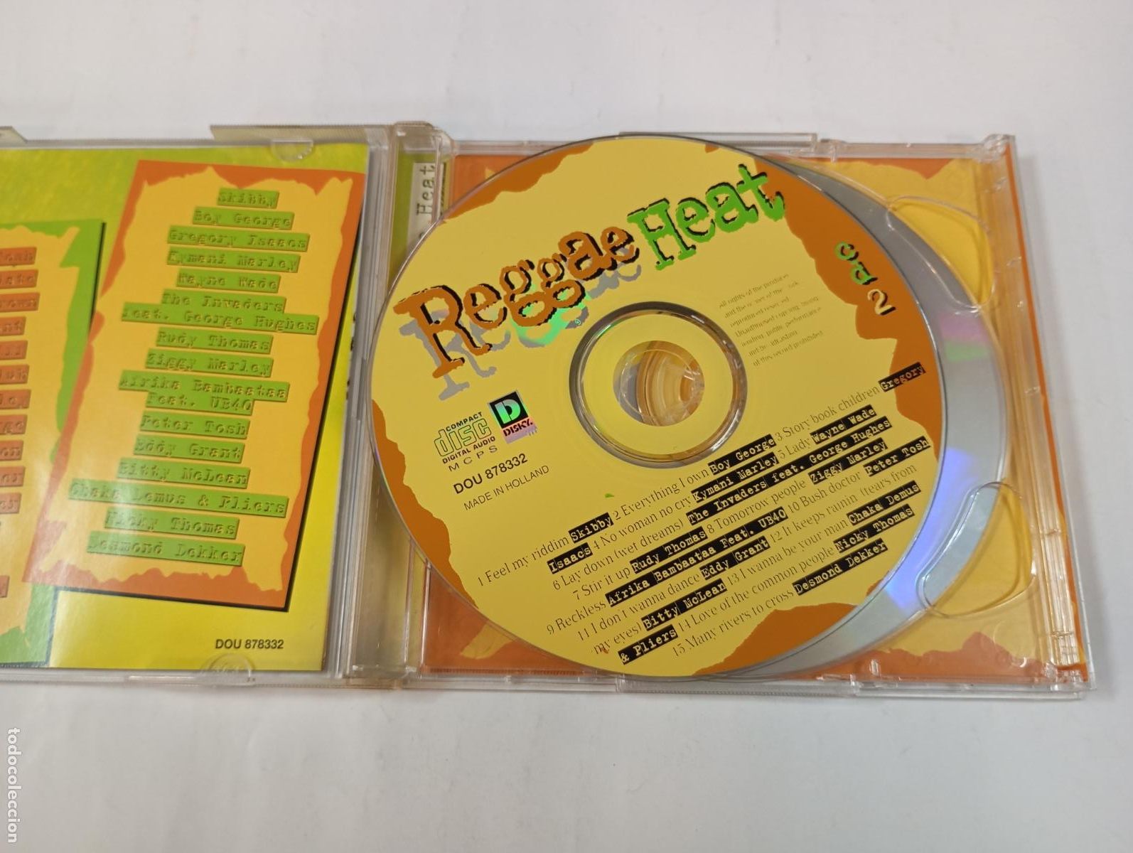 CDs de m&uacute;sica: REGGAE HEAT. DOBLE. CD. TDKV147 - Foto 3