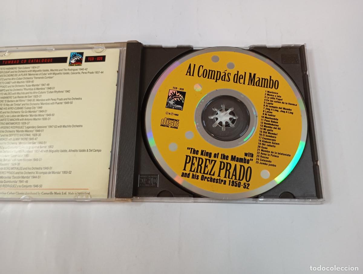 CDs de m&uacute;sica: AL COMP&Aacute;S DEL MAMBO. P&Eacute;REZ PRADO. CD. TDKV147 - Foto 3