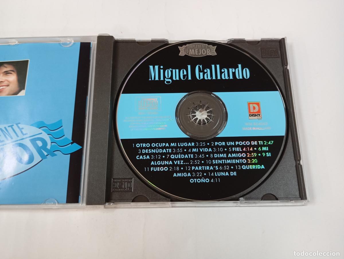 CDs de m&uacute;sica: Miguel Gallardo - Simplemente lo mejor. CD. TDKV147 - Foto 3