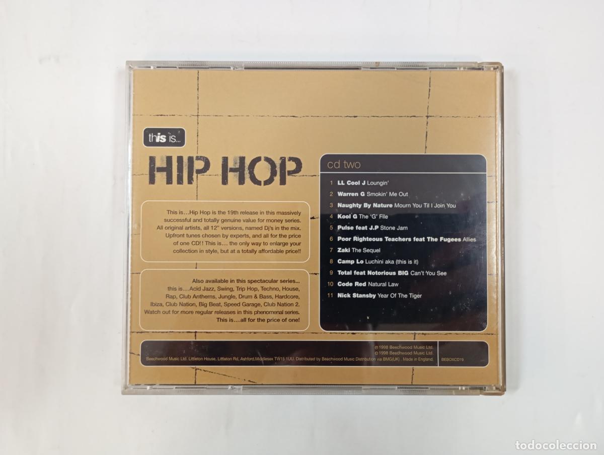 CDs de m&uacute;sica: THIS IS HIP HOP. CD TWO. CD. TDKV147 - Foto 2