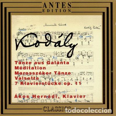 CDs de m&uacute;sica: Zolt&aacute;n Kod&aacute;ly: T&auml;nze aus Gal&aacute;nta- 4014513012371