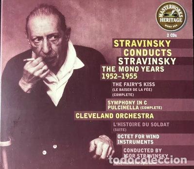 CDs de m&uacute;sica: Stravinsky Conducts Stravinsky: The Mono Years 1952-1955- 0074646332528