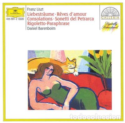 CDs de m&uacute;sica: Liebestr&auml;ume, R&ecirc;ves d'amour, Consolations, Sonetti Del Petrarca, Rigoletto-Pa...- 0028943559126
