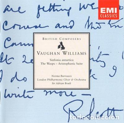 CDs de m&uacute;sica: Vaughan Williams: Sinfonia Antartica / The Wasps- 0077776402024
