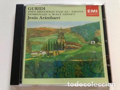 CDs de m&uacute;sica: Diez Melodias Vascas / Amaya Homenaje a Walt Disney- 0077776455822