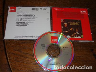 CDs de m&uacute;sica: Brahms: Violin Concerto- 0077774716628