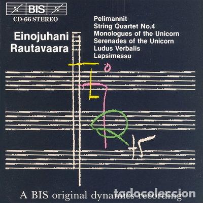 CDs de m&uacute;sica: Einojuhani Rautavaara: Pelimannit / String Quartet No. 4- 7318590000663