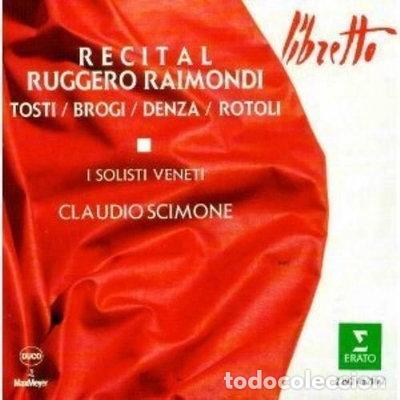 CDs de m&uacute;sica: Recital Ruggero Raimondi- 0022924521829
