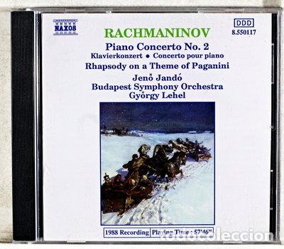 CDs de m&uacute;sica: Piano Concerto No. 2 / Rhapsody on a Theme of Paganini- 0730099511728
