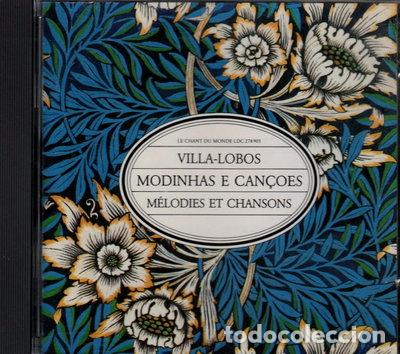 CDs de m&uacute;sica: Modinhas E Can&ccedil;&otilde;es / M&eacute;lodies Et Chansons- 3149025014627