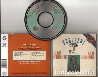 CDs de m&uacute;sica: Schubert: Symphony No. 9- 5099704231624