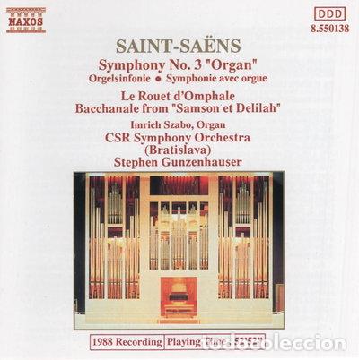CDs de m&uacute;sica: Symphony No. 3 &rdquo;Organ&rdquo;- 0730099513821