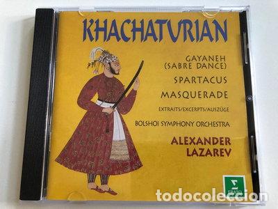 CDs de m&uacute;sica: Khachaturian: Gayaneh, Spartacus & Masquerade- 0745099467722