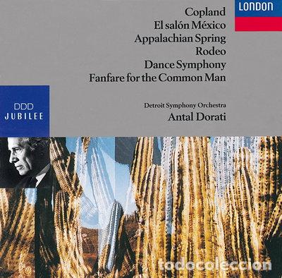 CDs de m&uacute;sica: Copland: El Sal&oacute;n M&eacute;xico / Appalachian Spring / Rodeo / Dance Symphony / Fanf...- 0028943070522