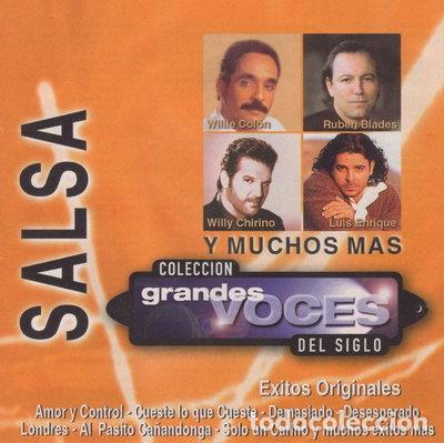 CDs de m&uacute;sica: Colecci&oacute;n grandes voces del siglo: Salsa- 5099748578822