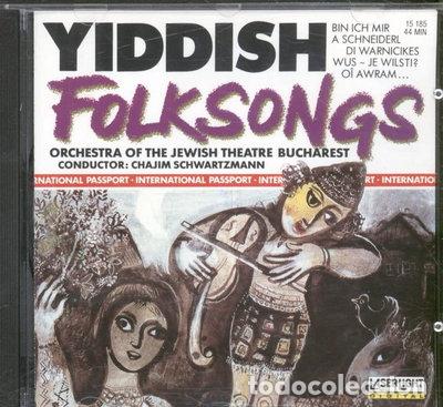 CDs de m&uacute;sica: Yiddish Folksongs- 4006408151852