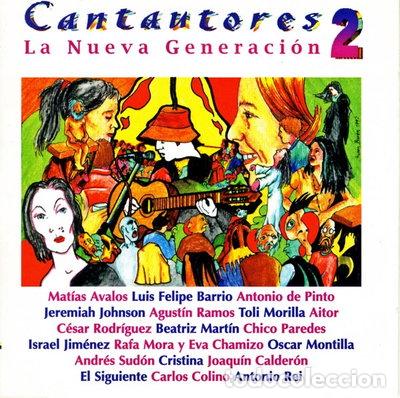 CDs de m&uacute;sica: Cantautores: La nueva generaci&oacute;n 2- 8423479052493