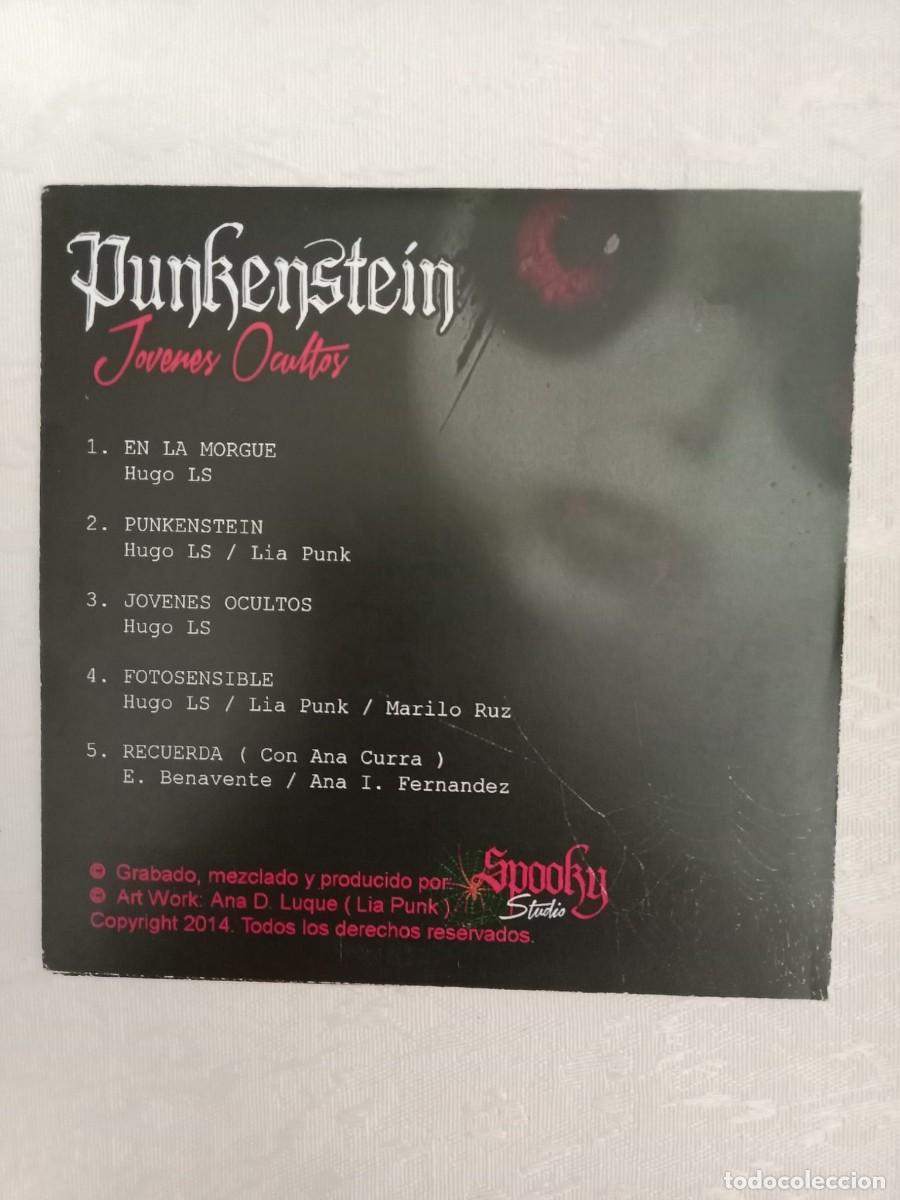 CDs de m&uacute;sica: PUNKENSTEIN - J&oacute;venes Ocultos - Foto 2