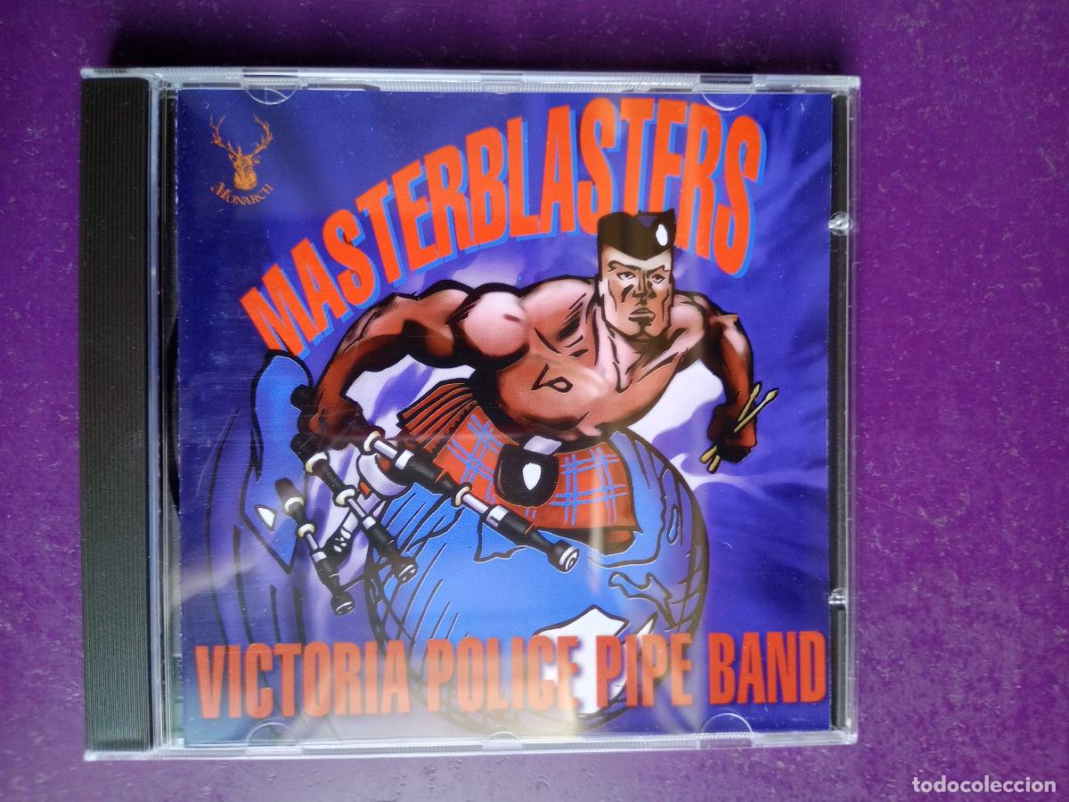 CDs de m&uacute;sica: The Victoria Police Pipe Band &ndash; Masterblasters - CD MONARCH 1998 - MARCHAS MILITAR INGLATERRA, GAITA