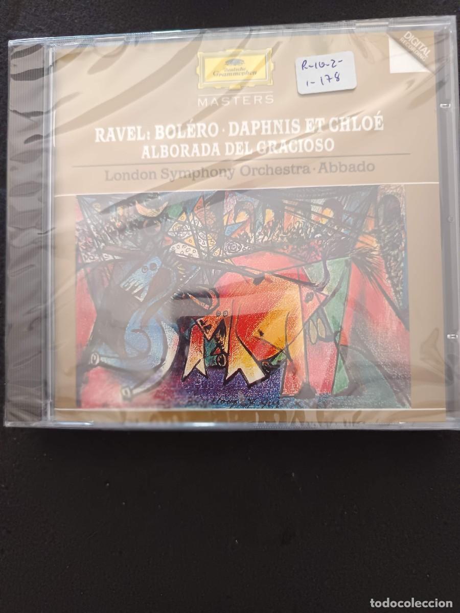 CDs de m&uacute;sica: RAVEL: BOL&Eacute;RO / DAPHNIS ET CHOL&Eacute; / ALBORADA DEL GRACIOSO. DIR: CLAUDIO ABBADO. LONDON SYMPHONY ORCHE