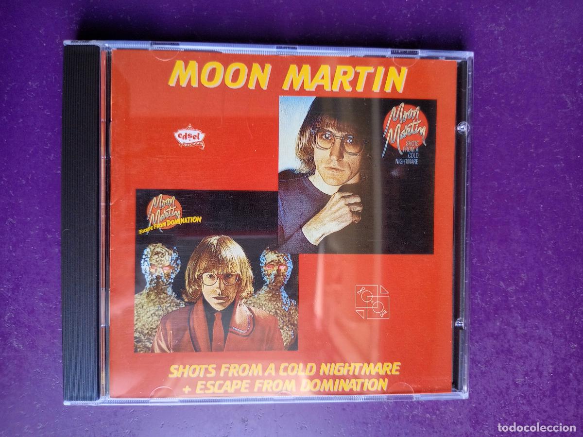 CDs de m&uacute;sica: Moon Martin &ndash; Shots From A.. + Escape From ... - CD EDSEL 1995 - POWER POP