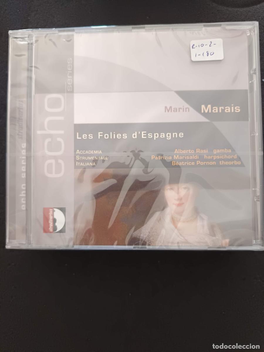 CDs de m&uacute;sica: MARIN MARAIS: LES FOLIES D'ESPAGNE. ACCADEMIA STRUMENTALE ITALIANA. GAMBA: ALBERTO RASI.