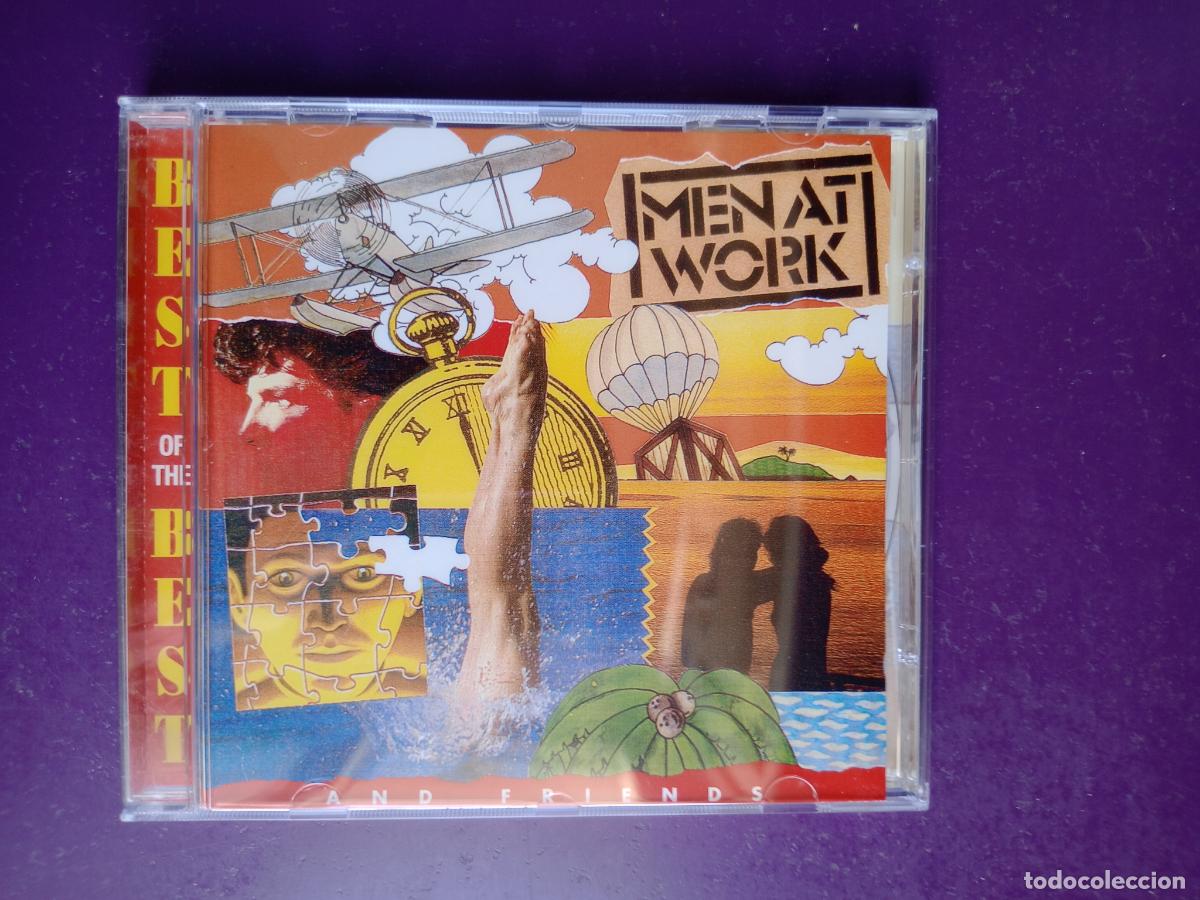 CDs de m&uacute;sica: Men At Work And Friends - CD COLUMBIA 1995 - POP 80'S - FLASH PAN, SPLIT ENZ, TIM FINN, ETC