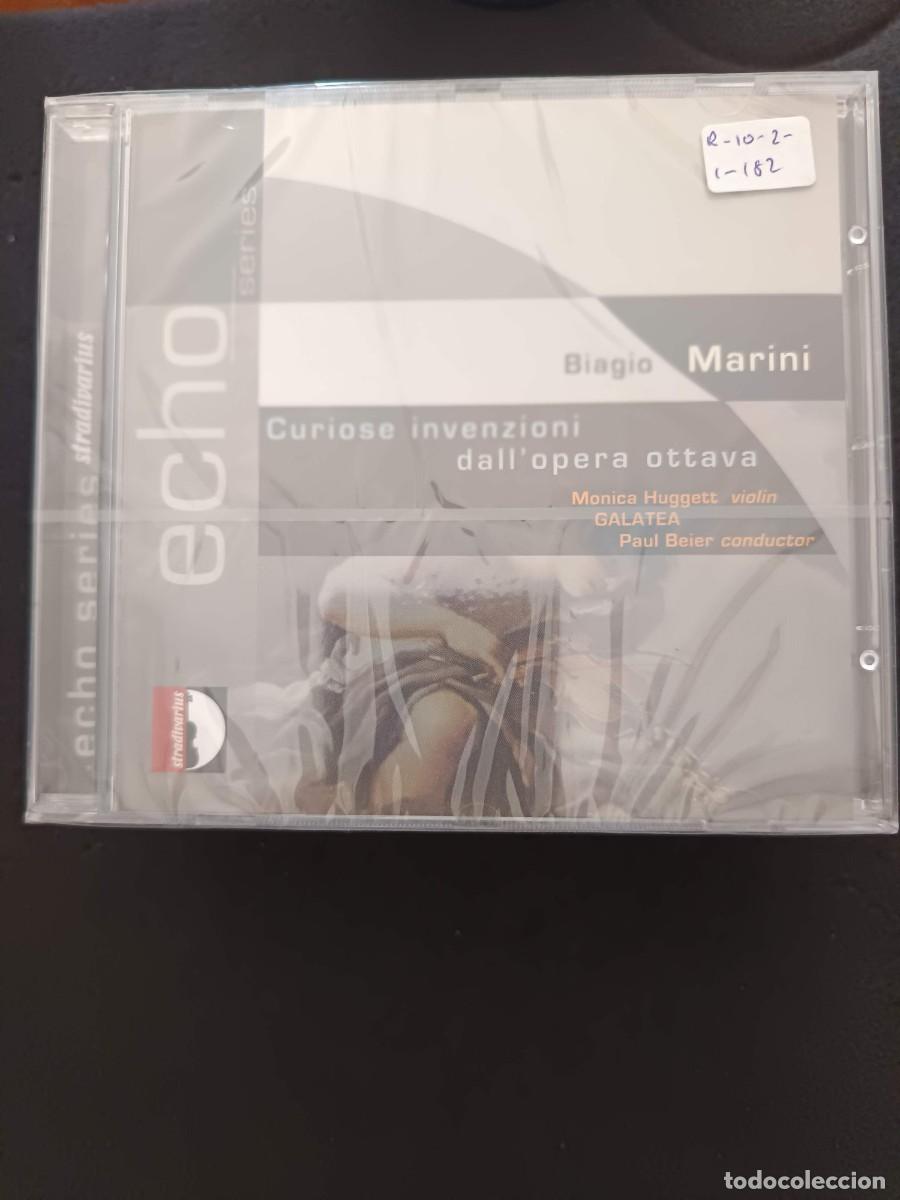 CDs de m&uacute;sica: BIAGIO MARINI: CURIOSE INVENZIONI DAL'APERA OTTAVA. DIR: PAUEL BEIER. VIOLIN: MONICA HUGGETT. GALATE