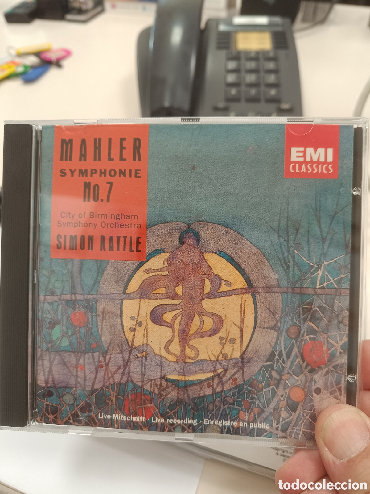 CDs de m&uacute;sica: Mahler, City Of Birmingham Symphony Orchestra, Simon Rattle &ndash; Symphonie No. 7