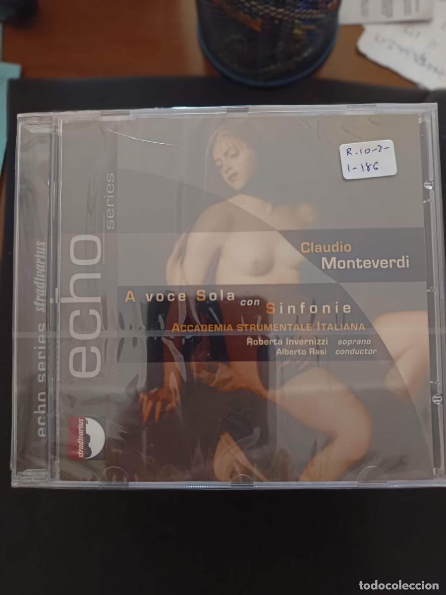 CDs de m&uacute;sica: MONTEVERDI E LA MUSICA DEL SUO TEMPO: A VOCE SOLA CON SINFONIA. ACCADEMIA STRUMENTALE ITALIANA