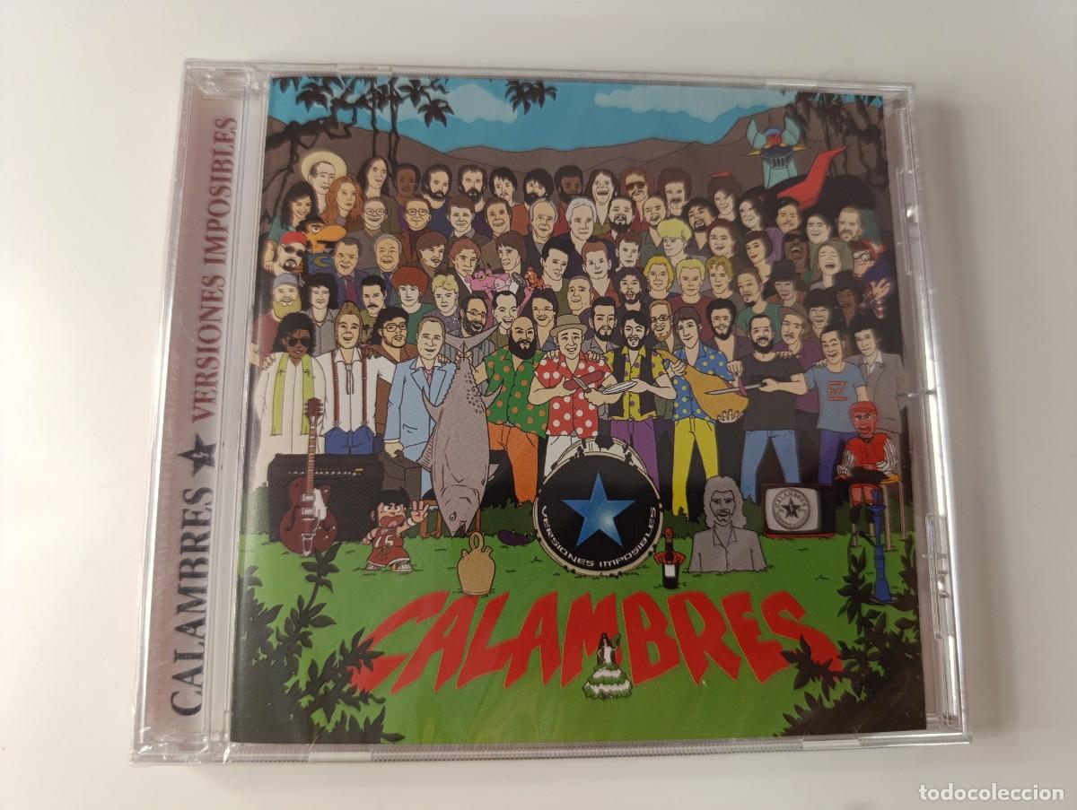 CDs de m&uacute;sica: CALAMBRES 'Versiones Imposibles' CD &Aacute;lbum promo 2017 NUEVO Precintado